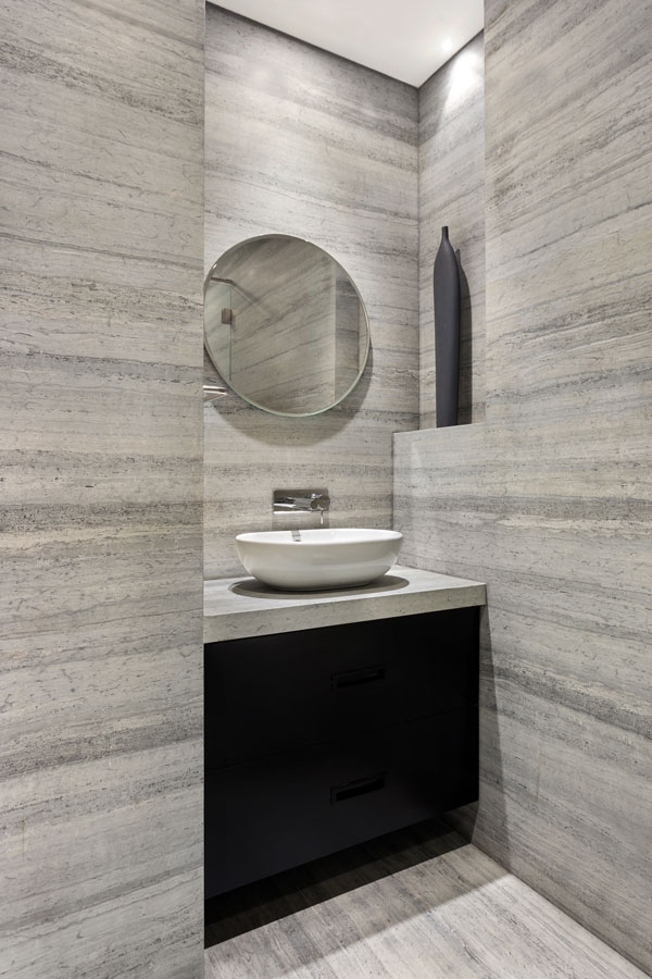 Worli Residence I Interiors Bathroom • WE Design Studio • Architects & Interior Designers in India