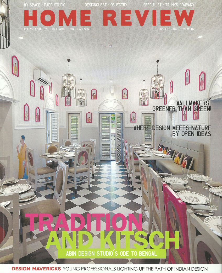 HOME REVIEW – JULY 2016 • WE Design Studio • Architects & Interior Designers in India