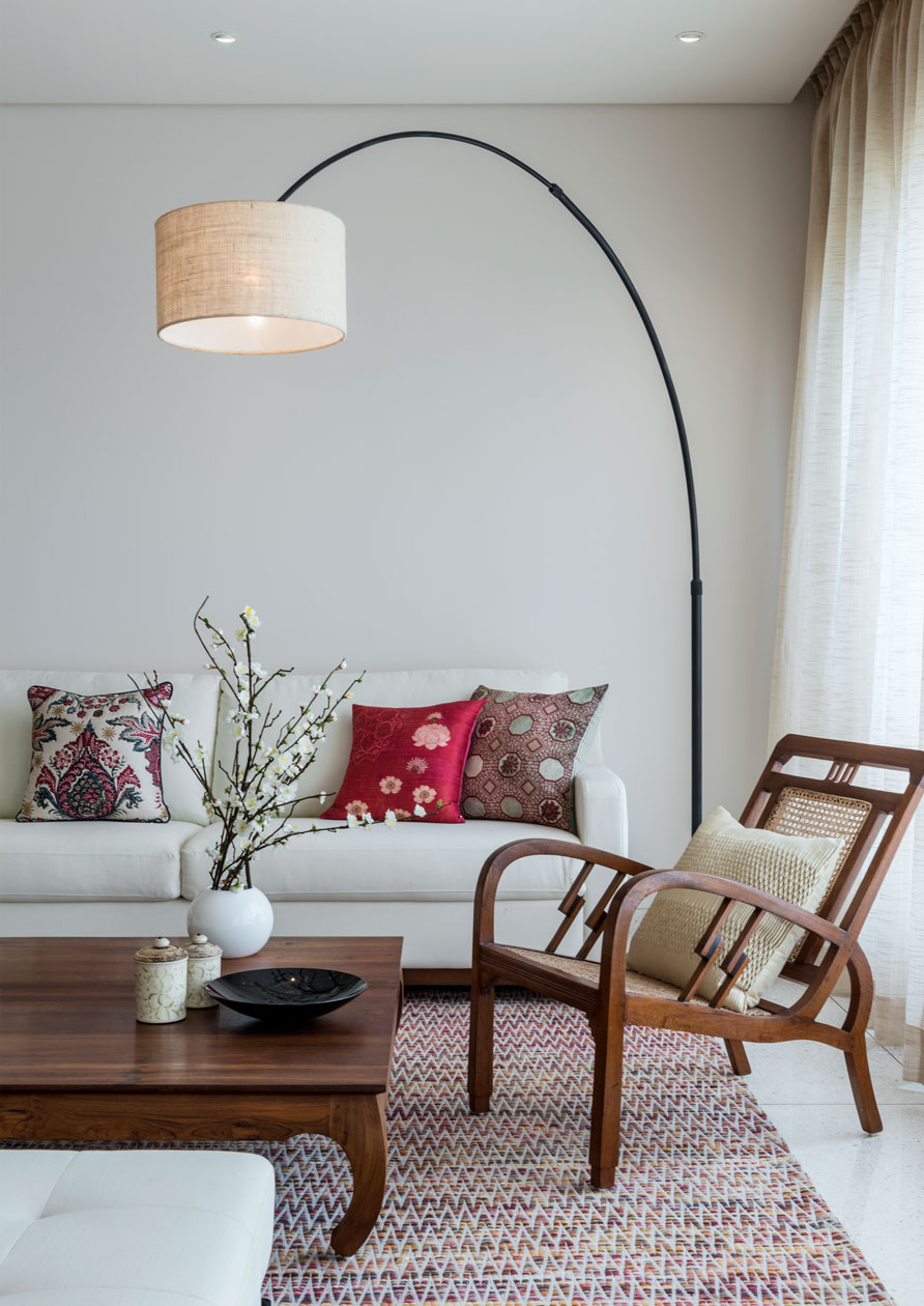 Mahalaxmi Residence I Living Room • WE Design Studio • Architects & Interior Designers in India