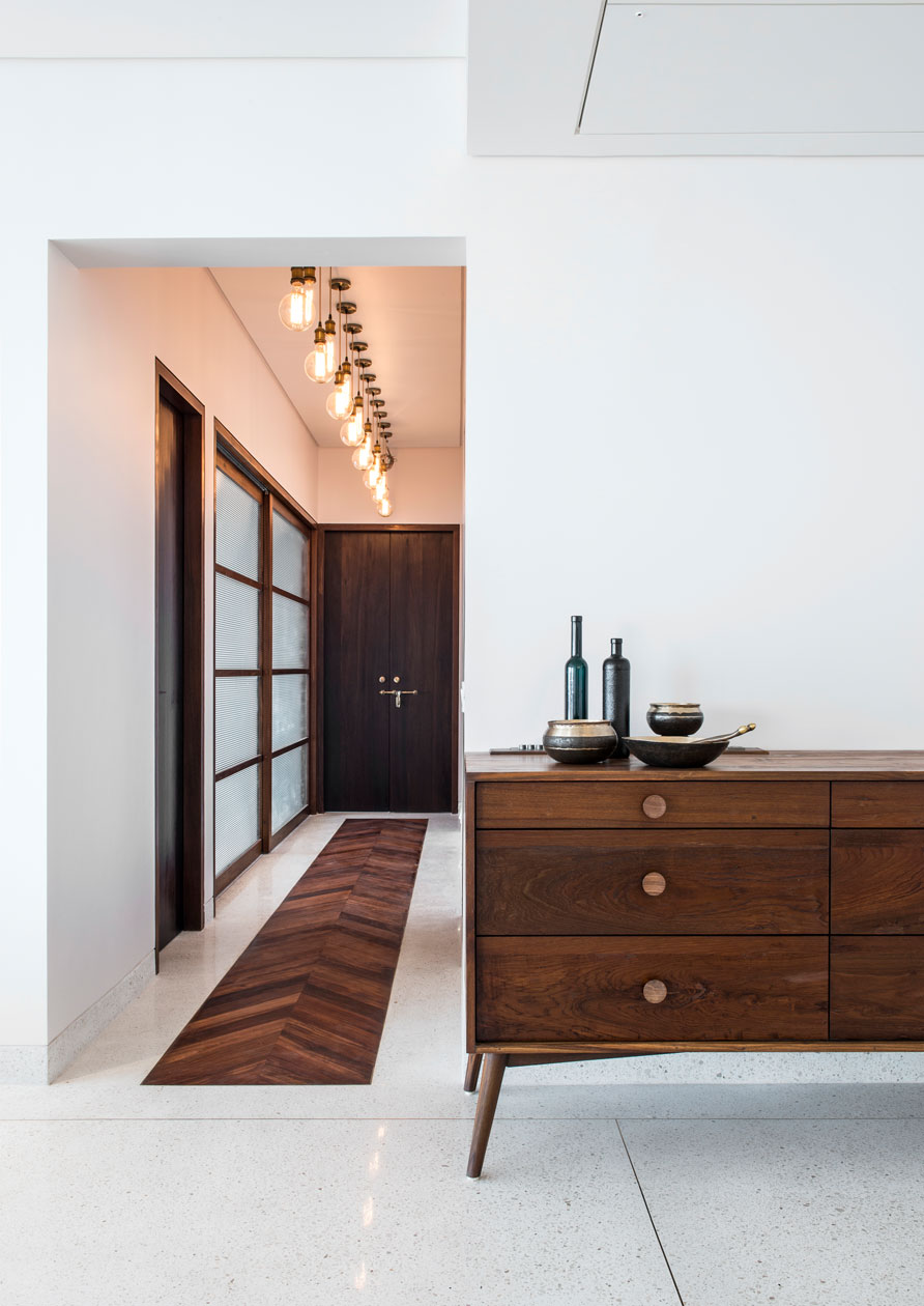 Mahalaxmi Residence I Lobby Passage • WE Design Studio • Architects & Interior Designers in India