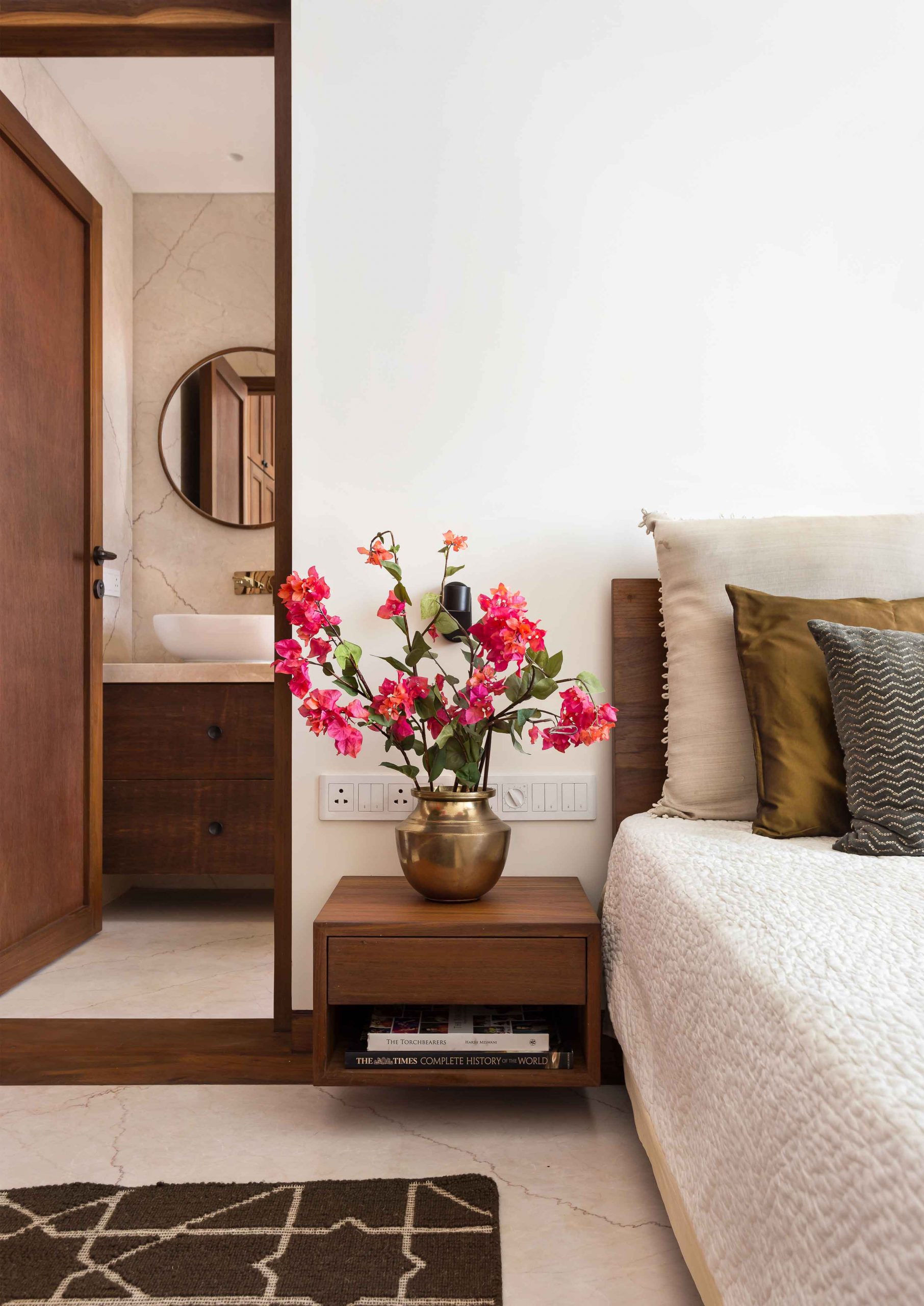 Mahalaxmi Residence II Bedroom & Bath • WE Design Studio • Architects & Interior Designers in India