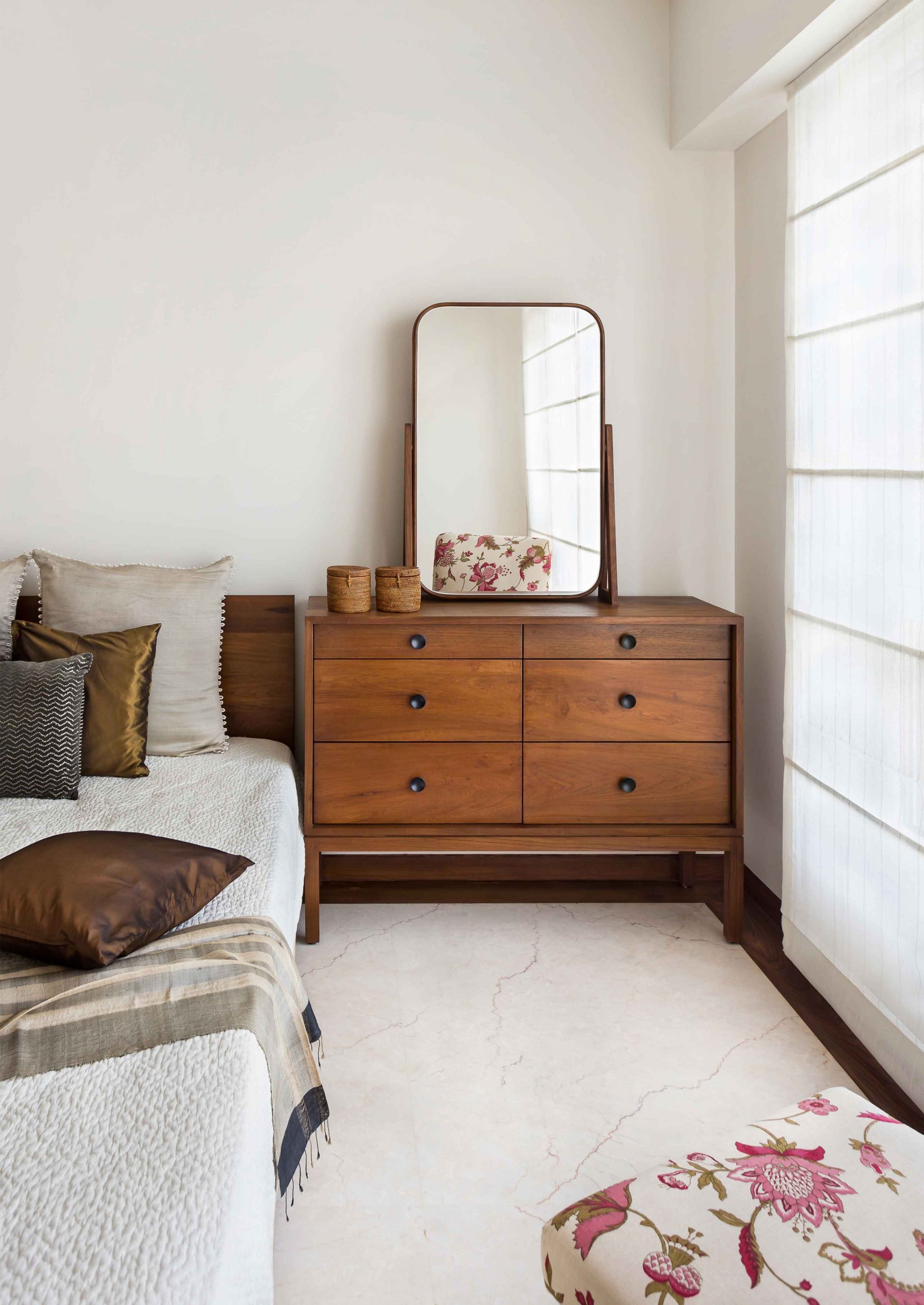 Mahalaxmi Residence II Bedroom • WE Design Studio • Architects & Interior Designers in India