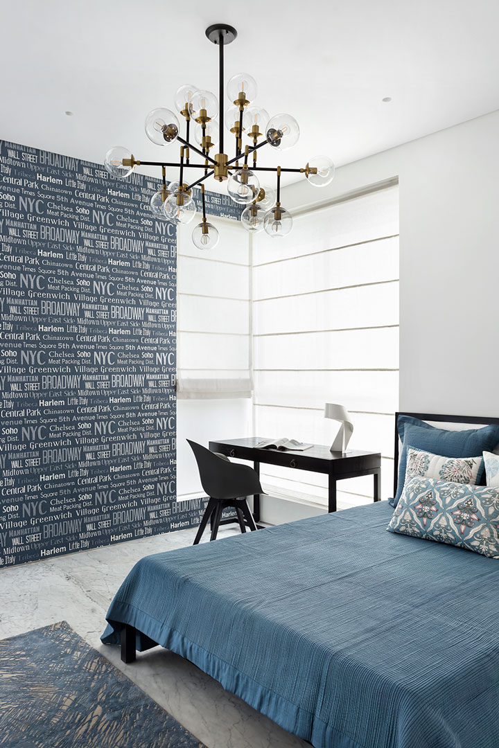 Saat Rasta Residence Bedroom • WE Design Studio • Architects & Interior Designers in India