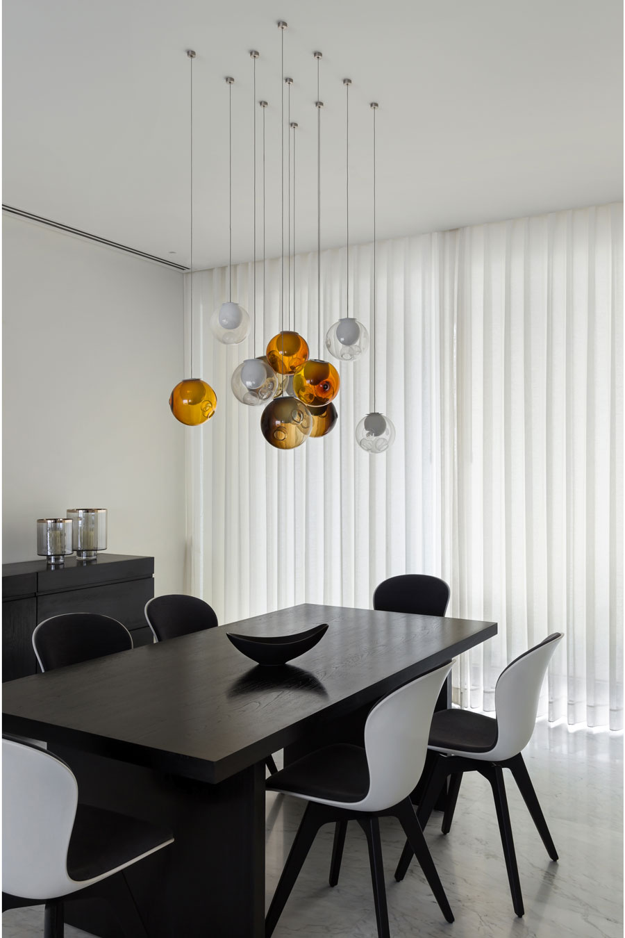 Saat Rasta Residence Dining Area • WE Design Studio • Architects & Interior Designers in India • WE Design Studio • Architects & Interior Designers in India